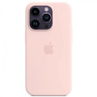 Чехол Apple для iPhone 14 Pro Silicone MagSafe Chalk Pink (MPTH3)