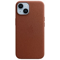 Чехол Apple для iPhone 14 Leather MagSafe Umber (MPP73)