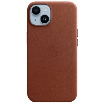 Чехол Apple для iPhone 14 Leather MagSafe Umber (MPP73)