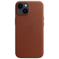 Чехол Apple для iPhone 14 Leather MagSafe Umber (MPP73)