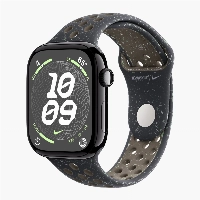 Apple Watch Series 10 42 мм, S/M 130-200 мм, Jet Black Aluminium Case GPS, Midnight Sky