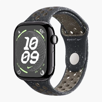 Apple Watch Series 10 42 мм, S/M 130-200 мм, Jet Black Aluminium Case GPS, Midnight Sky