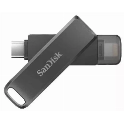 Накопитель SanDisk 64GB iXpand Luxe Type-C/Lightning Flash Drive SDIX70N-064G-GN6NN