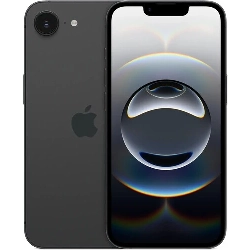 Смартфон Apple iPhone 16e, 128 GB, Dual: nano SIM + eSIM, Black