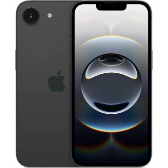 Смартфон Apple iPhone 16e, 256 GB, Dual: nano SIM + eSIM, Black