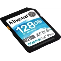 Карта памяти Kingston Canvas Go! Plus SDXC 128 ГБ SDG3/128Gb