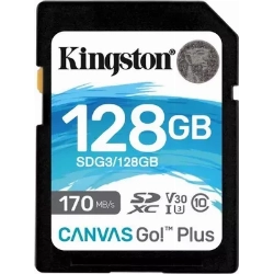 Карта памяти Kingston Canvas Go! Plus SDXC 128 ГБ SDG3/128Gb