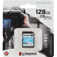 Карта памяти Kingston Canvas Go! Plus SDXC 128 ГБ SDG3/128Gb