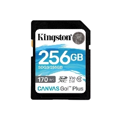 Карта памяти Kingston Canvas Go! Plus SDXC 256 ГБ SDG3/256Gb