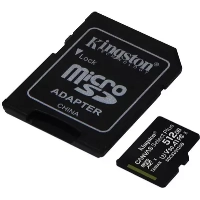 Карта памяти Kingston Canvas Select Plus microSDXC 512 ГБ SDCS2/512Gb