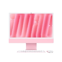 Apple iMac 24 Retina 4,5K, M4 (8C CPU, 8C GPU, 2024), 16 GB, 256 GB SSD, (MWUG3), Pink