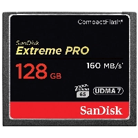 Карта памяти SanDisk Extreme Pro CompactFlash 128 ГБ SDCFXPS-128G-X46