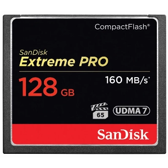 Карта памяти SanDisk Extreme Pro CompactFlash 128 ГБ SDCFXPS-128G-X46