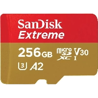 Карта памяти SanDisk Extreme microSDXC 256 ГБ SDSQXAV-256G-GN6MN