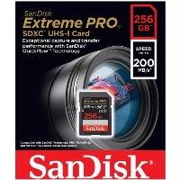 Карта памяти SanDisk Extreme Pro SDXC 256 ГБ SDSDXXD-256G-GN4IN