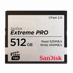 Карта памяти SanDisk Extreme PRO CFast 2.0 512 ГБ SDCFSP-512G-G46D