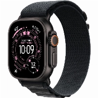 Apple Watch Ultra 3 49mm Black Titanium Black Alpine Loop, S