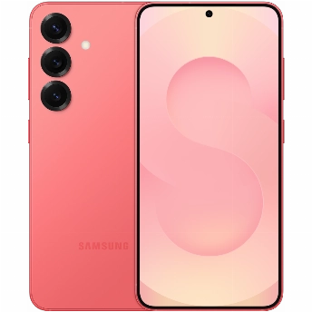 Смартфон Samsung Galaxy S25, 12/256 Гб, Dual: nano SIM + eSIM, Coral Red, коралловый