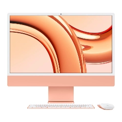 Apple iMac 24 Retina 4,5K, M3 (8C CPU, 10C GPU, 2023), 24 GB, 1024 GB SSD, (Z19R001JZ), Orange, оранжевый