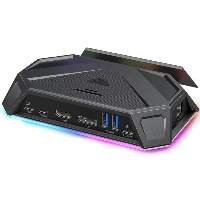 Док-станция JSAUX 12-Port RGB (HB1201), черный