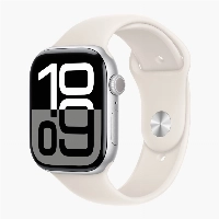 Apple Watch Series 10 42 мм, S/M 130-200 мм, Aluminium Case GPS, Starlight