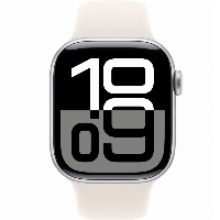 Apple Watch Series 10 42 мм, S/M 130-200 мм, Aluminium Case GPS, Starlight