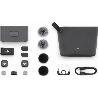 Беспроводной микрофон DJI Mic 3 (2 TX + 1 RX + Charging Case)