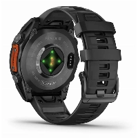 Garmin Fenix 8 Amoled Slate, 47 мм, Gray with Black Silicone