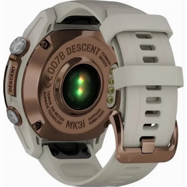 Garmin Descent MK3i 43 Sapphire Titanium with French Gray