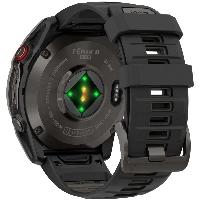 Garmin Fenix 8 Pro 51мм, AMOLED Sapphire Carbon Gray DLC Titanium Black/Pebble Gray (010-03199-01)