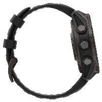 Garmin Fenix 8 Pro 47мм, AMOLED Sapphire Carbon Gray DLC Titanium Black/Pebble Gray (010-03198-01)