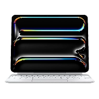 Клавиатура Apple Magic Keyboard для iPad Pro 13 M4 (2024), (MWR43), White, белый