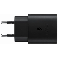 Samsung Сетевое зарядное устройство EP-TA800NBEGRU 25W, Black, черный