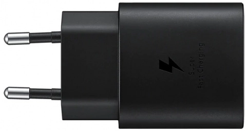 Samsung Сетевое зарядное устройство EP-TA800NBEGRU 25W, Black, черный
