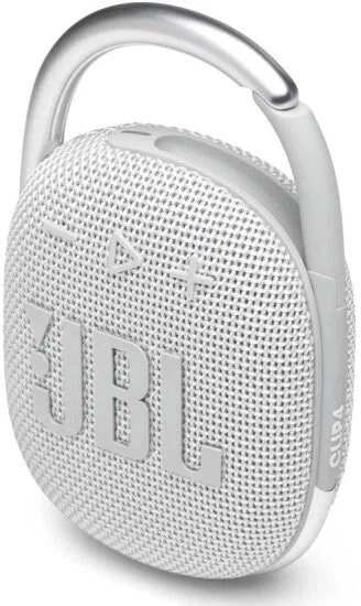 Портативная акустика JBL Clip 4, White, белый