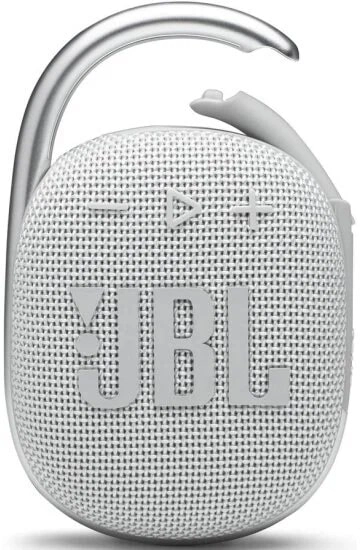 Портативная акустика JBL Clip 4, White, белый
