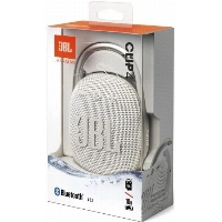 Портативная акустика JBL Clip 4, White, белый