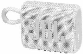 Портативная акустика JBL Go 3, White, белый