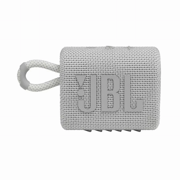 Портативная акустика JBL Go 3, White, белый