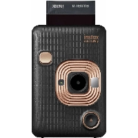 Фотоаппарат моментальной печати Fujifilm Instax Mini LiPlay, Elegant, Black, черный