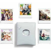 Фотоаппарат моментальной печати Fujifilm Instax Square Link, пепельно, White, белый