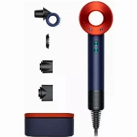 Фен Dyson Supersonic HD15, Prussian blue/Topaz orange