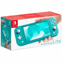 Игровая приставка Nintendo Switch Lite 32 Гб, Teal, бюрюзовый 