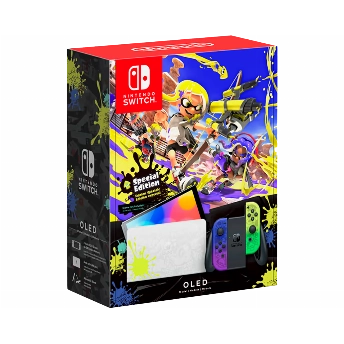 Игровая приставка Nintendo Switch OLED 64Gb, Splatoon 3 Edition