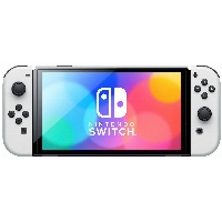 Игровая приставка Nintendo Switch (OLED model) 64 Гб, White, белый