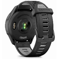 Умные часы Garmin Forerunner 265  Bezel and Case with Powder Gray Silicone Band 0100281010, Black, черный