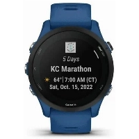 Умные часы Garmin Forerunner 255 Basic GPS Tidal  0100264111, Blue, синий