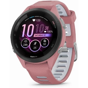 Часы Garmin Forerunner 265s Music, 42 мм, 0100281005, Pink