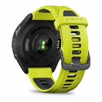 Умные часы Garmin Forerunner 965 Carbon Grey DLC Titanium Bezel with  Case and Amp Yellow/ Silicone Band 0100280912	, Black, черный