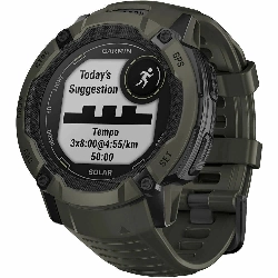 Умные часы Garmin Instinct 2X Solar Moss 0100280505	